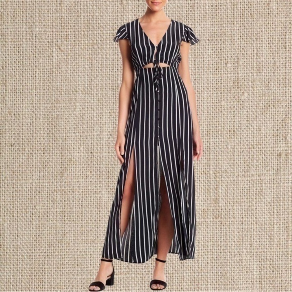 Stripe maxi Dress